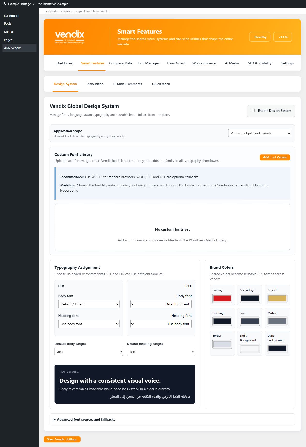 Global Design System